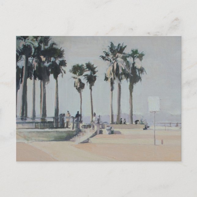 Tarjeta postal del parque de skate de Venice Beach (Anverso)