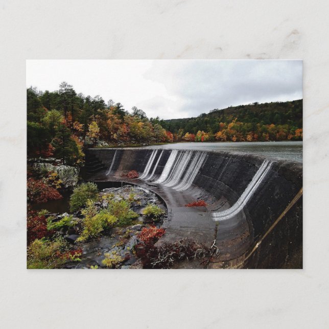 Tarjeta postal del Parque Estatal Robbers Cave (Anverso)