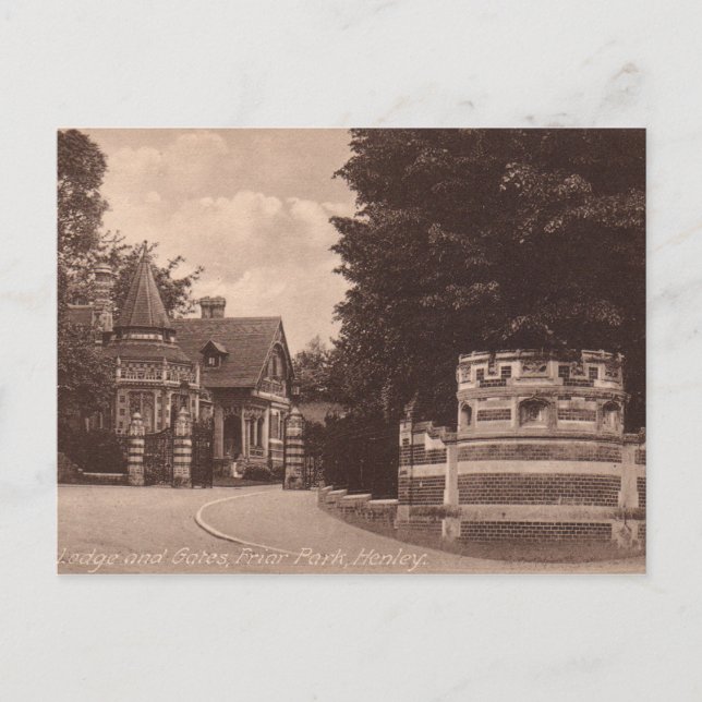 Tarjeta postal del Parque Friar #11 (Anverso)