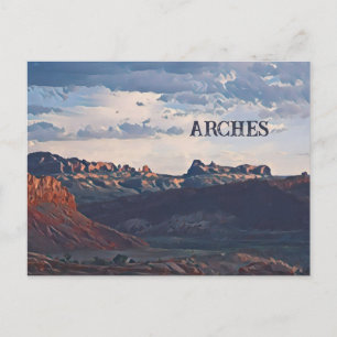 Tarjeta Postal del Parque Nacional Arches