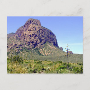 Tarjeta postal del Parque Nacional Big Bend