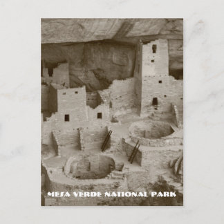 Tarjeta postal del Parque Nacional de Mesa Verde