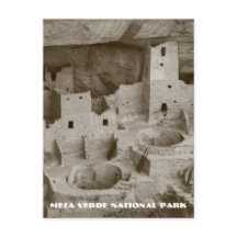 Tarjeta postal del Parque Nacional de Mesa Verde