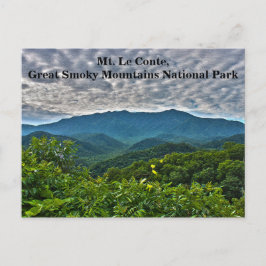 Tarjeta postal del parque nacional Smoky Mountains