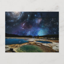Tarjeta postal del Parque Nacional Starry Sky Yell