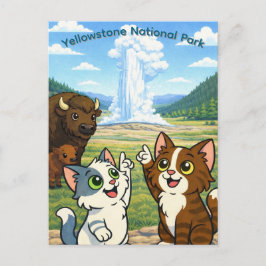 Tarjeta postal del Parque Nacional Yellowstone