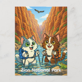 Tarjeta postal del Parque Nacional Zion