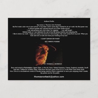 Tarjeta postal del perfil de los autores