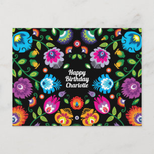 🎁 tarjeta postal del personalizable Feliz Cumplea