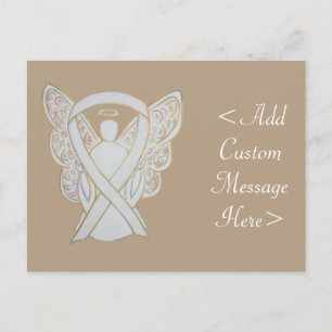 Tarjeta postal del Personalizado Angel de Cinta de