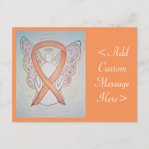 Tarjeta postal del Personalizado Angel de la Cinta