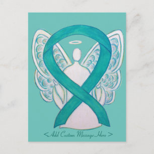 Tarjeta postal del Personalizado Angel de la Cinta