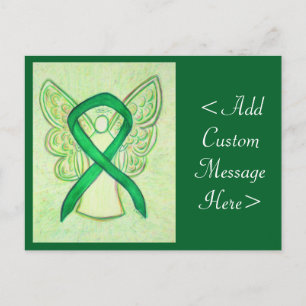 Tarjeta postal del Personalizado Angel de la Cinta