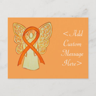 Tarjeta postal del Personalizado Angel de la Cinta