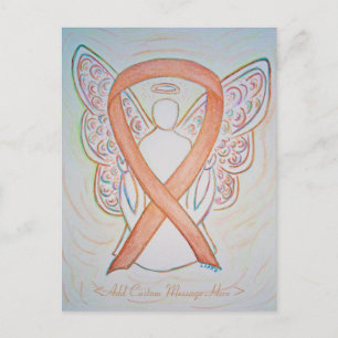 Tarjeta postal del Personalizado Angel de la Cinta