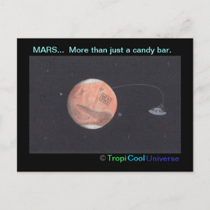 Tarjeta postal del planeta MARTE