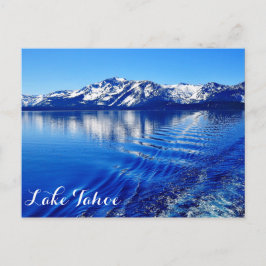TARJETA POSTAL DEL PRECIOSO LAGO TAHOE