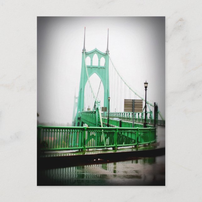 Tarjeta postal del puente de St Johns (Anverso)