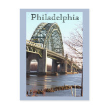 Tarjeta postal del puente Tacony-Palmyra
