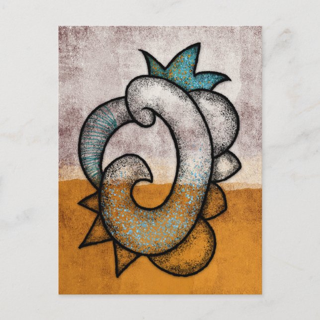 Tarjeta Postal del Rey del Caos (Anverso)