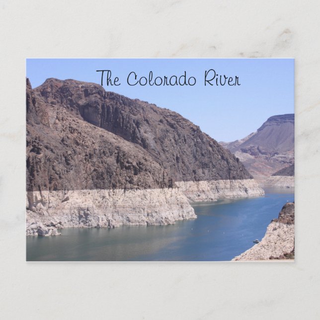 Tarjeta Postal del Río Colorado (Anverso)