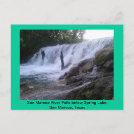 Tarjeta postal del río San Marcos