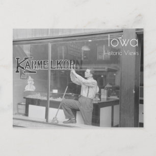 Tarjeta postal del Rótulo de Karmelkorn