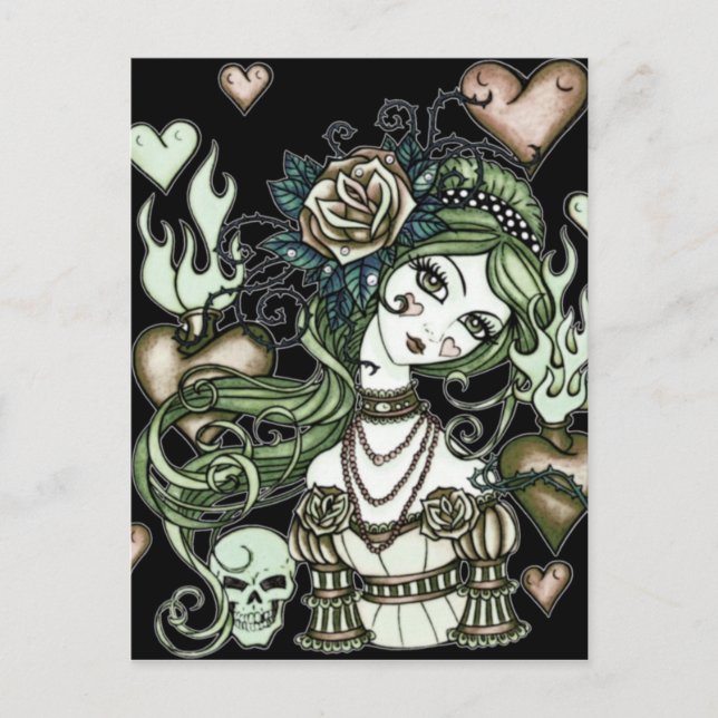 Tarjeta postal del Sagrado Corazón (Anverso)