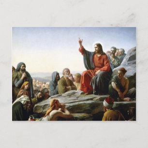 Tarjeta Postal del Sermón de Jesús
