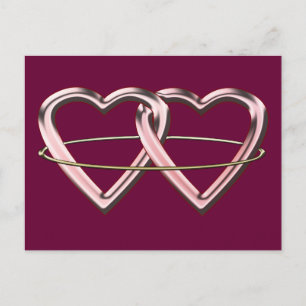 Tarjeta postal del símbolo de matrimonio pagano