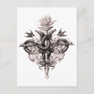 Tarjeta postal del símbolo del equilibrio