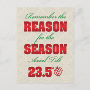 Tarjeta postal del solsticio de invierno por la ra