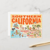 Tarjeta postal del sur de California