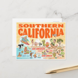Tarjeta postal del sur de California