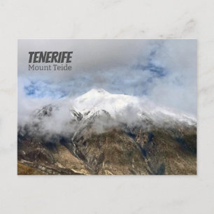 ¡Tarjeta postal del Teide de Tenerife!