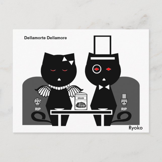 Tarjeta postal Dellamorte Dellamore (Anverso)