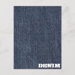 Tarjeta postal Denim Series 10 Denim
