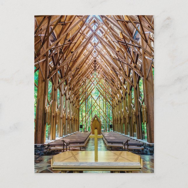 Tarjeta postal desde el altar (Anverso)