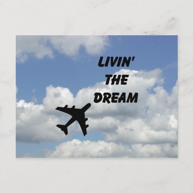 Tarjeta Postal Desde El Cielo (Anverso)