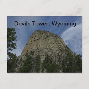 Tarjeta postal Devils Tower