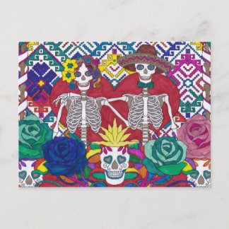 Tarjeta postal - Día de Muertos 8