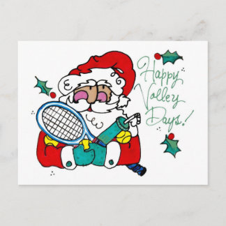 Tarjeta Postal - Días Felices de Voleibol