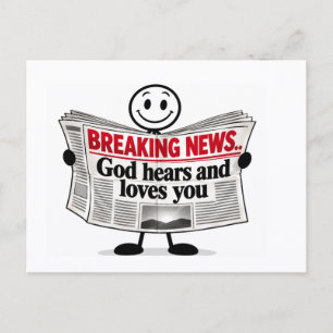 Tarjeta postal Dios te escucha y te ama Noticias d