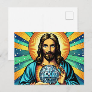 ¡Tarjeta postal disco de Jesús!