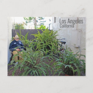 ¡Tarjeta postal divertida de Los Ángeles!