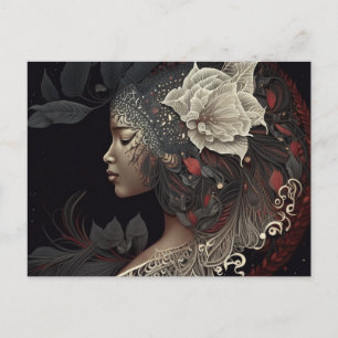 TARJETA POSTAL DIVINA FEMINININA #2