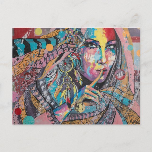 Tarjeta postal DreamCatcher (Anverso)