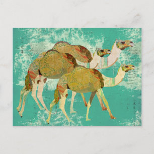 Tarjeta postal Dreamy Camels