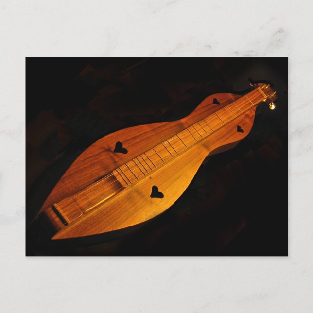 Tarjeta postal Dulcimer (Anverso)