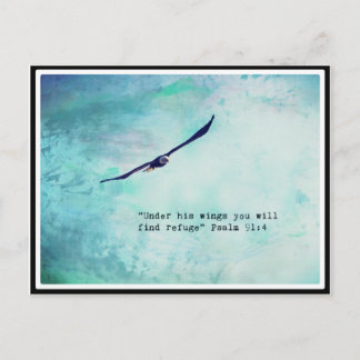 Tarjeta postal Eagle Psalm 91